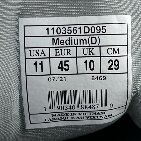 Brooks Glycerin 19 Men's Running Shoes Sneakers Gray Size 11 D 1103561D095 - Picture 12 of 12